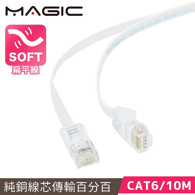 Cat.6 超薄 Hight-Speed 網路線 - 10M