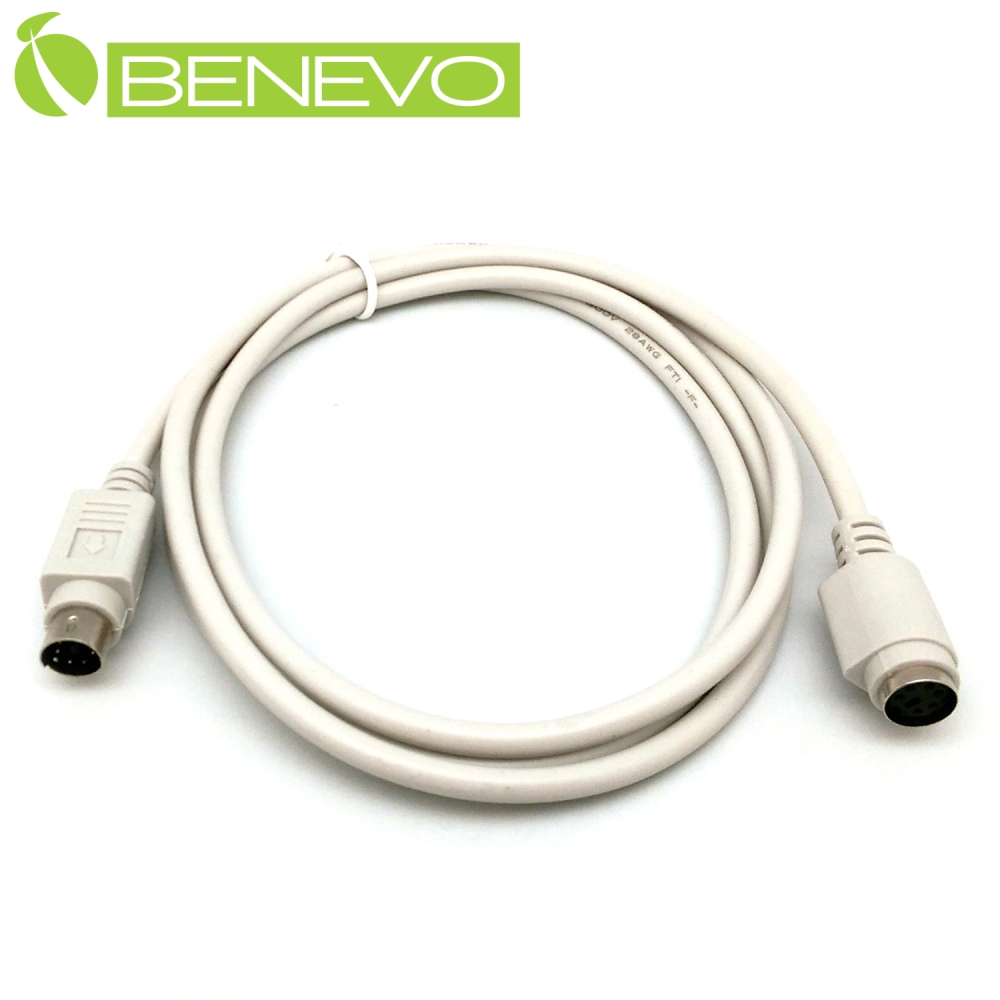 BENEVO 1.2米 PS/2鍵盤滑鼠延長線
