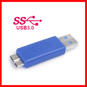 Bravo-u USB 3.0 A公對MicroB公 超高速轉接頭