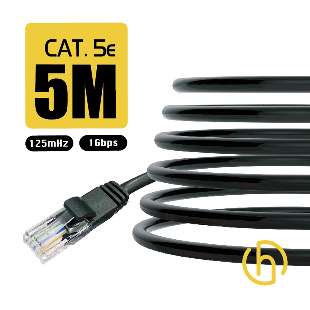 [HARK CAT.5e 超高速工程級網路線5米(2入)