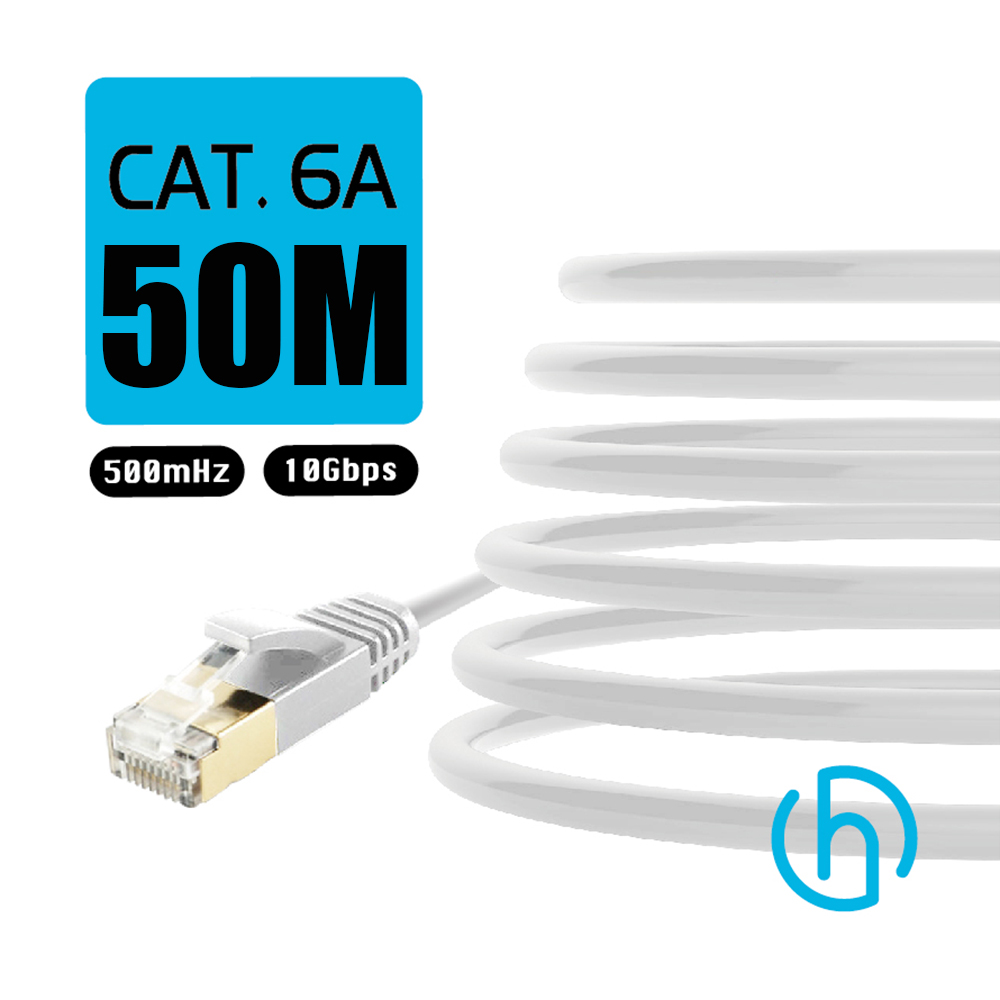 [HARK CAT.6A超高速工程級網路線50米(1入)