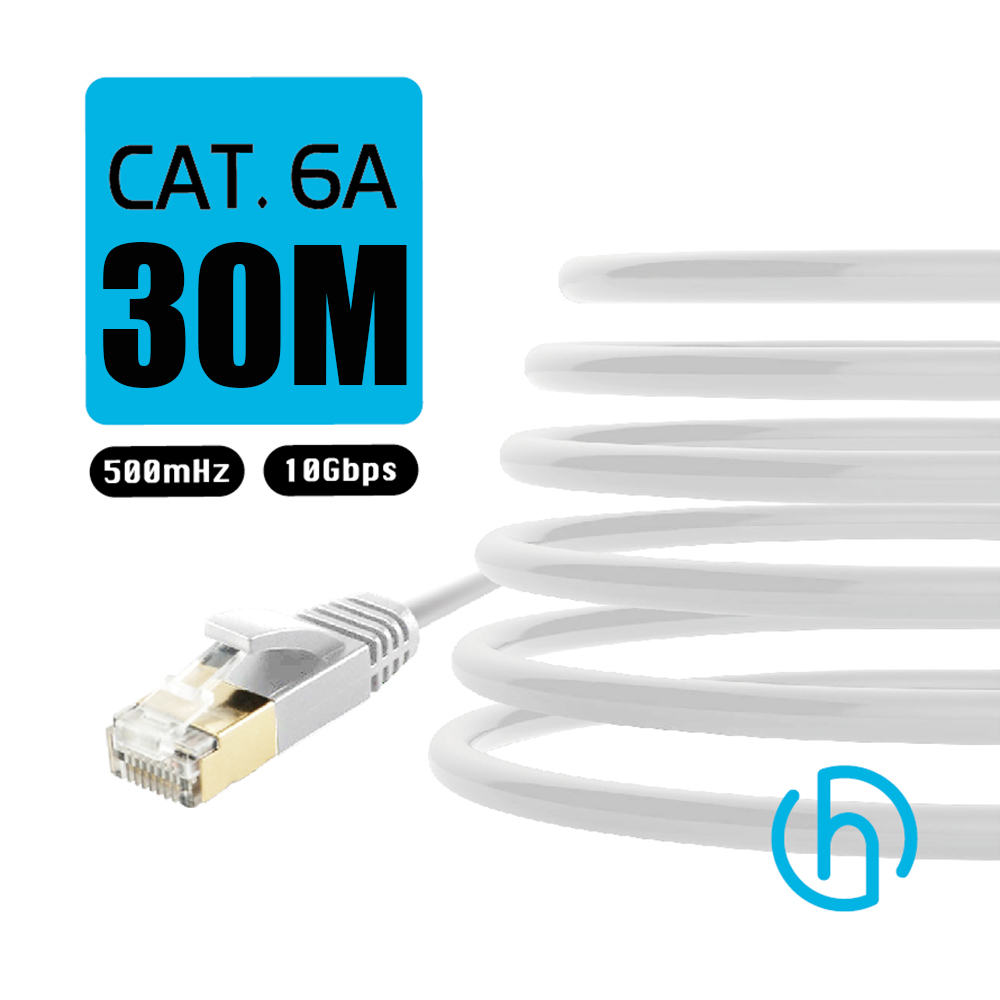 [HARK CAT.6A超高速工程級網路線30米(1入)