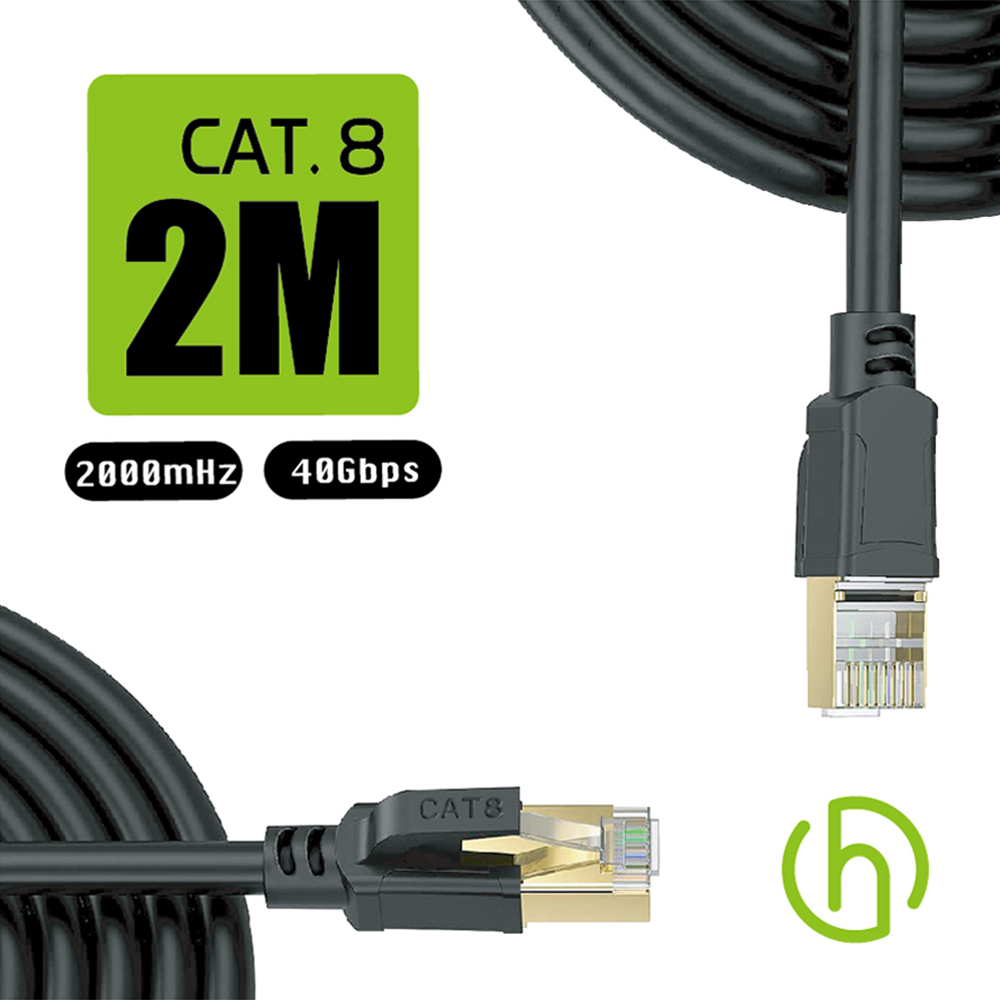 [HARK CAT.8 超高速工程級網路線2米(1入)
