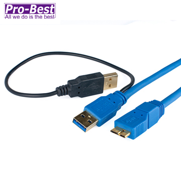 PRO-BEST Y CABLE 2*USB3.0 1*MICRO USB AM