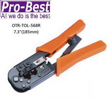 PRO-BEST 6P8P網路工具夾有棘齒(HT-568R)