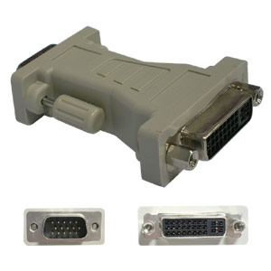PRO BEST DVI-ADP-29F15M DVI-I-VGA/DVI-VGA轉接頭