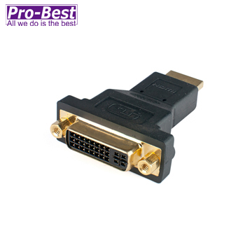 PRO BEST HDMI19M/DVI29F轉接頭