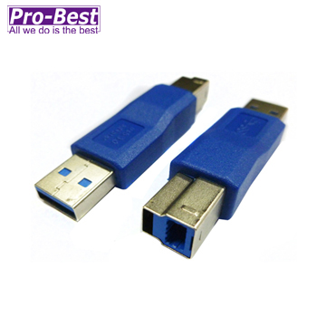 PRO-BEST USB ADP USB3.0 AM-BM 5G BLUE