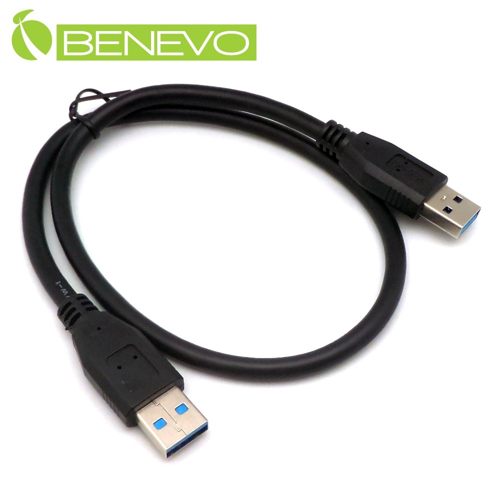 BENEVO 50cm USB3.0 A(公)轉A公(M)高隔離連接線