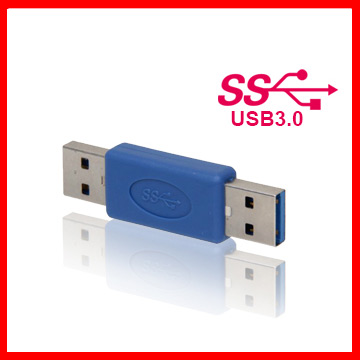 Bravo-u USB 3.0 A公對A公 轉接頭
