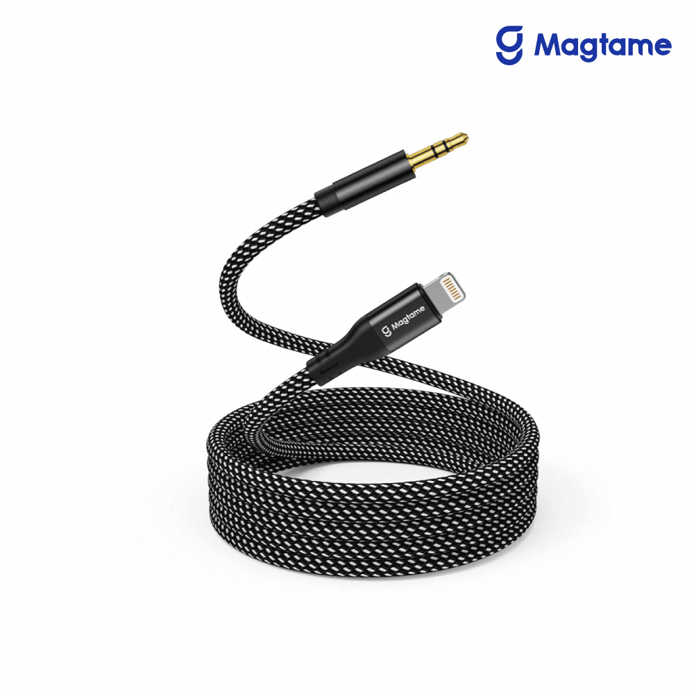 Magtame O-MagCable Lightning to 3.5mm 磁性快收納音源轉接線 1M