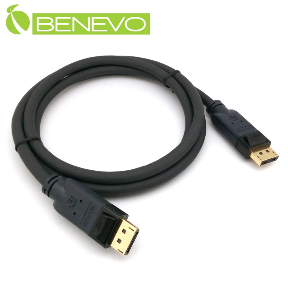 BENEVO工程型4K2K 1.5M Displayport 1.2版高畫質連接線