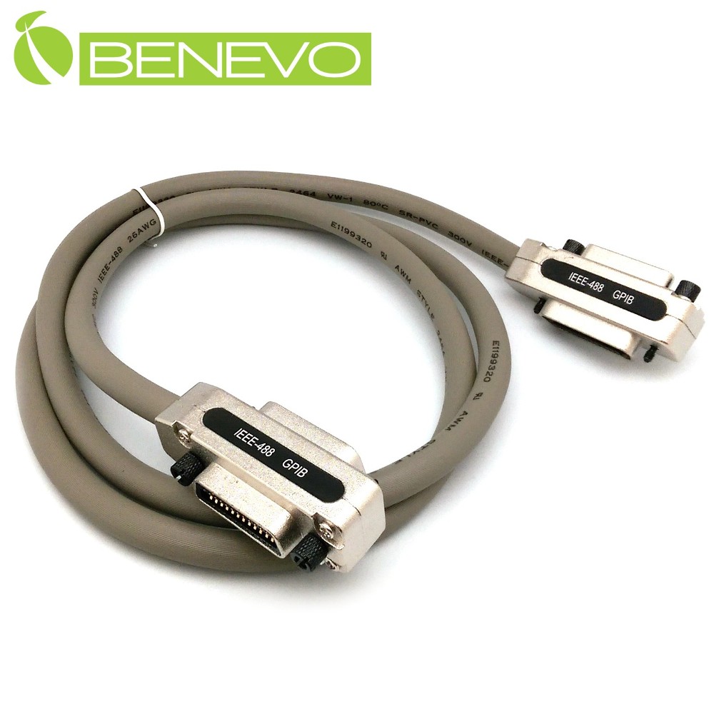 BENEVO工業型 1.5M GPIB訊號連接線(IEEE-488)