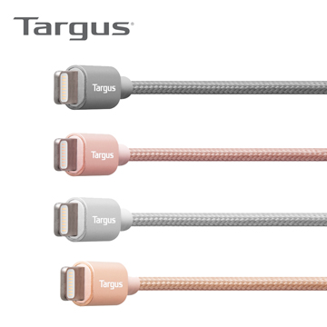 Targus 鋁製系列 Lightning 1.2M 充電傳輸線(ACC994AP)