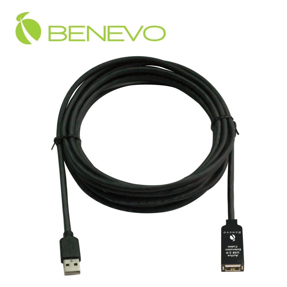 BENEVO專業型UltraUSB 5M 單埠主動式USB 2.0 訊號增益延長線