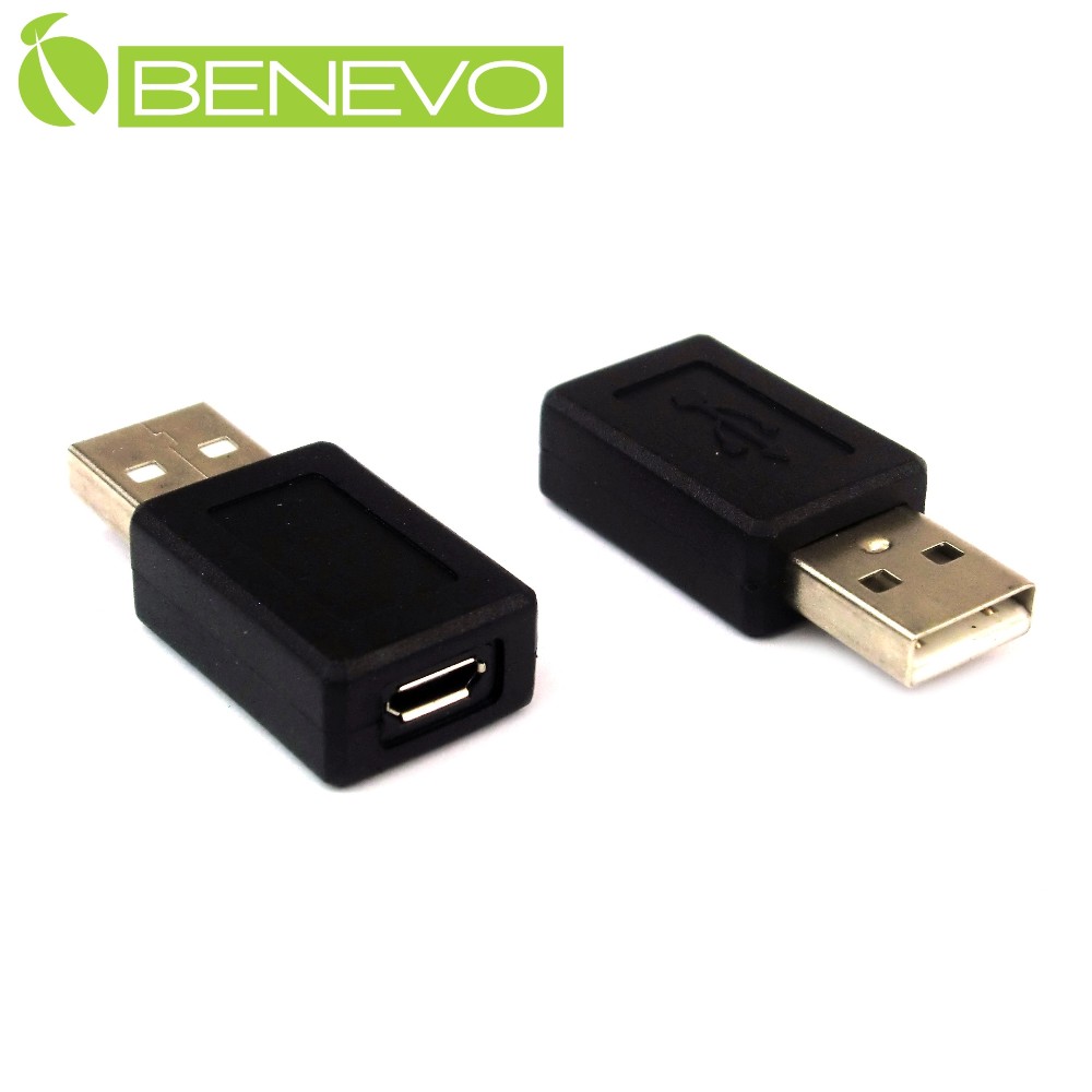 BENEVO USB2.0 A公對Micro USB母轉接頭