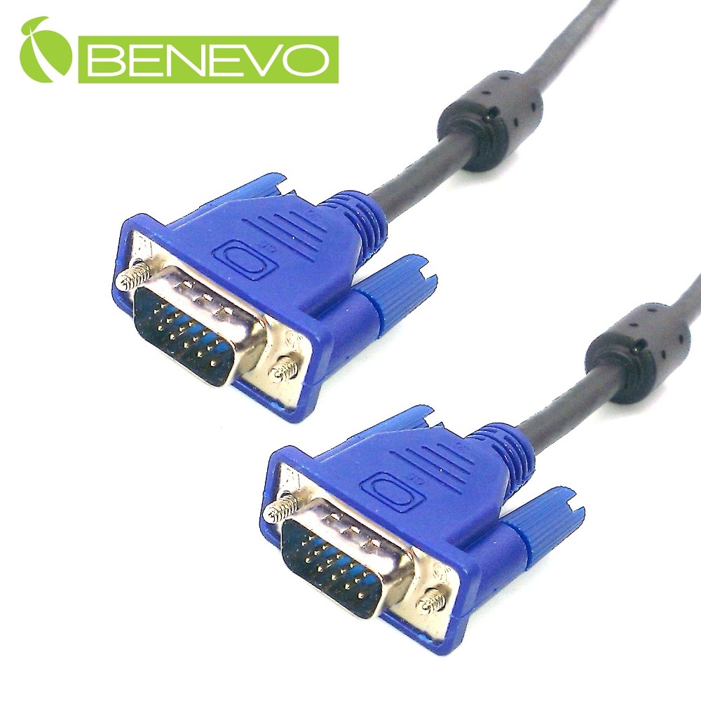 BENEVO 1.5M 高畫質VGA連接線(公對公, 3+7, 20276)
