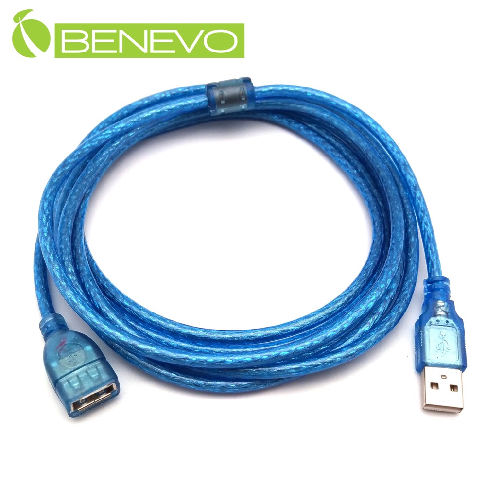 BENEVO 3M USB2.0 A公-A母 高隔離延長線