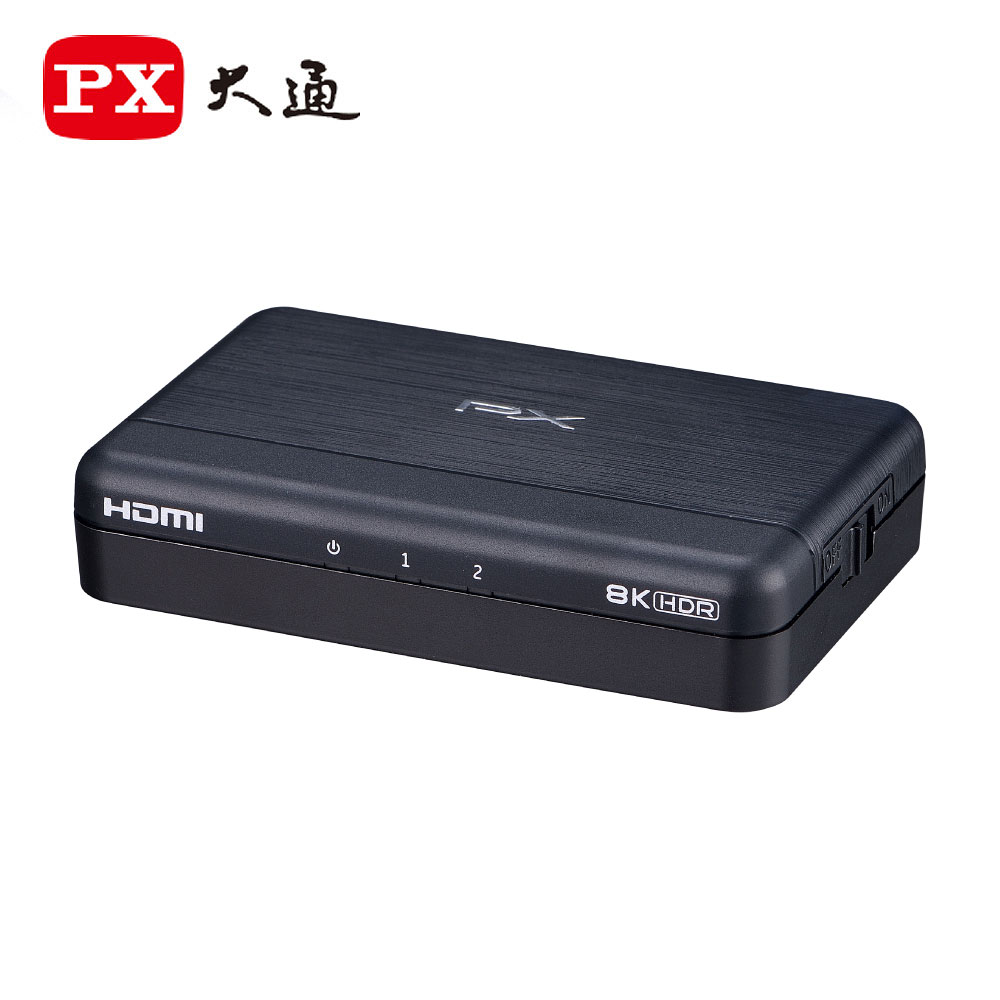 PX 大通 8K HDMI 1進2出分配器 HD2-120X