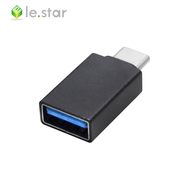 lestar USB3.0 轉 Type-C / Type-C 轉 USB3.0 OTG 轉接頭 - USB3.0轉TypeC黑色