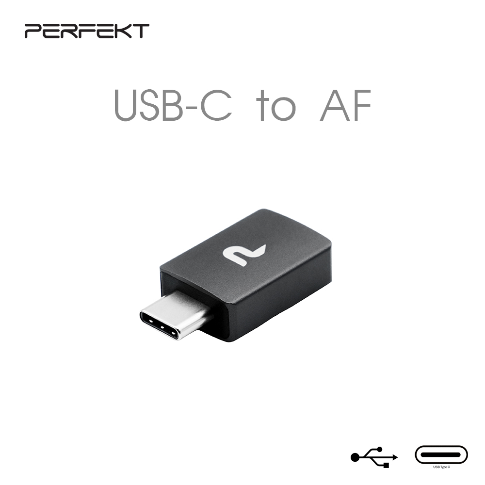 PERFEKT USB C to USB A Female 轉接器