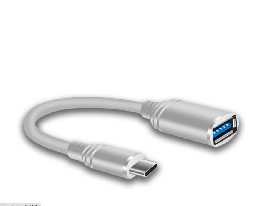 極速USB 3.1 TYPEC 公對母 OTG轉接傳輸線(白色)