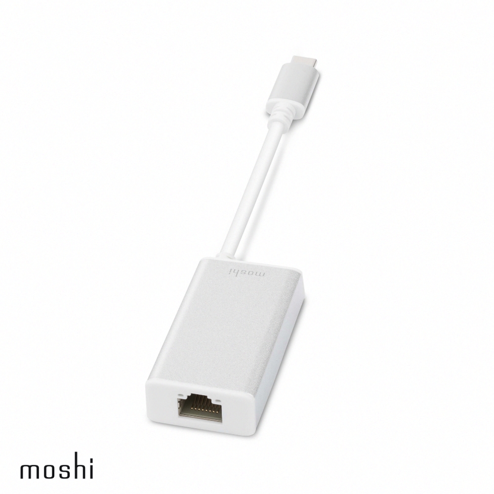 【moshi】USB-C to Gigabit 乙太網路轉接線