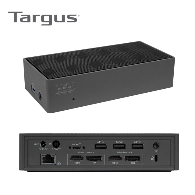 Targus USB-CDV4K 多功能擴充埠-DOCK190APZ