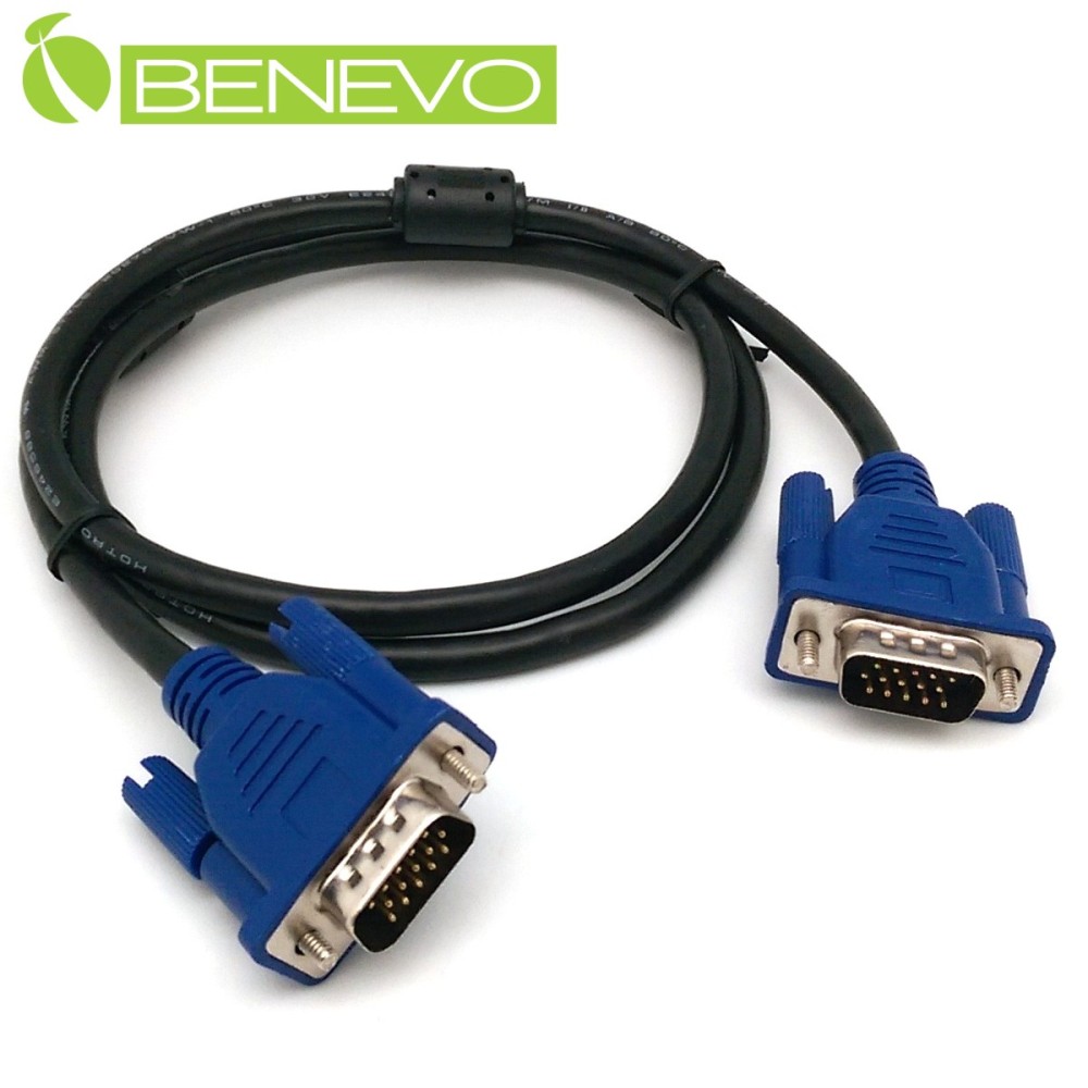 BENEVO 1M 高畫質VGA連接線(公對公, 3+7, 20276)