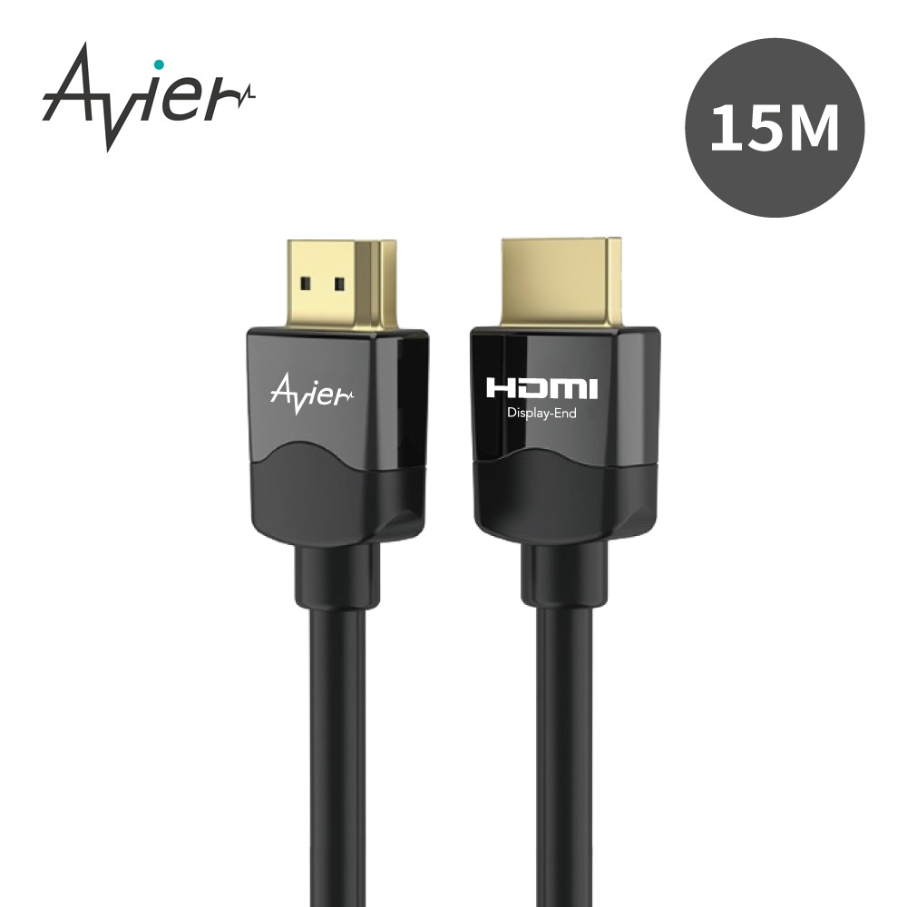 【Avier】Basics HDMI UHS 光銅混合影音傳輸線 15M