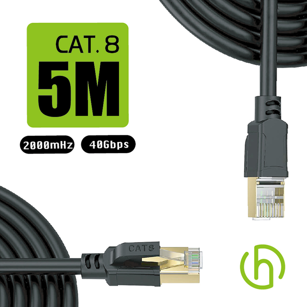 [HARK CAT.8 超高速工程級網路線5米(1入)