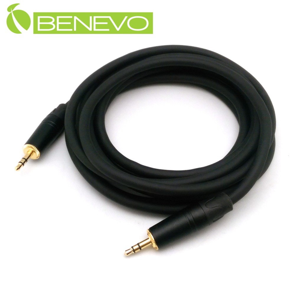 BENEVO 3米 TRS型式 3.5mm立體聲連接線