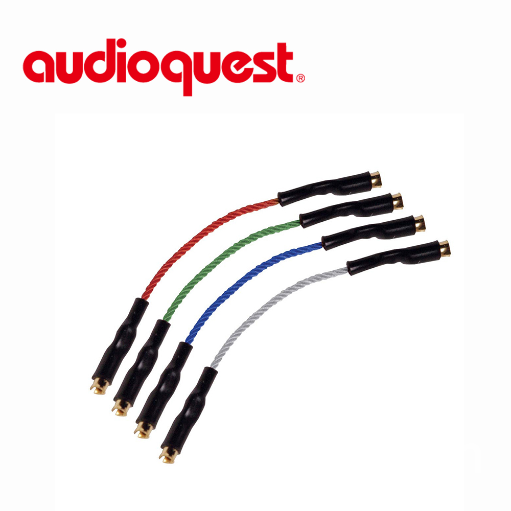 美國線聖 Audioquest 黑膠唱頭連接線(四入一組)
