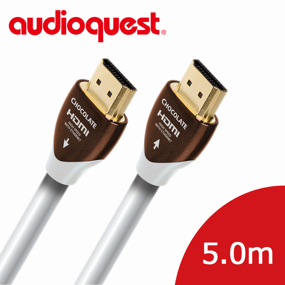 美國線聖 Audioquest HDMI Chocolate 巧克力 (5.0m) 支援4K 3D