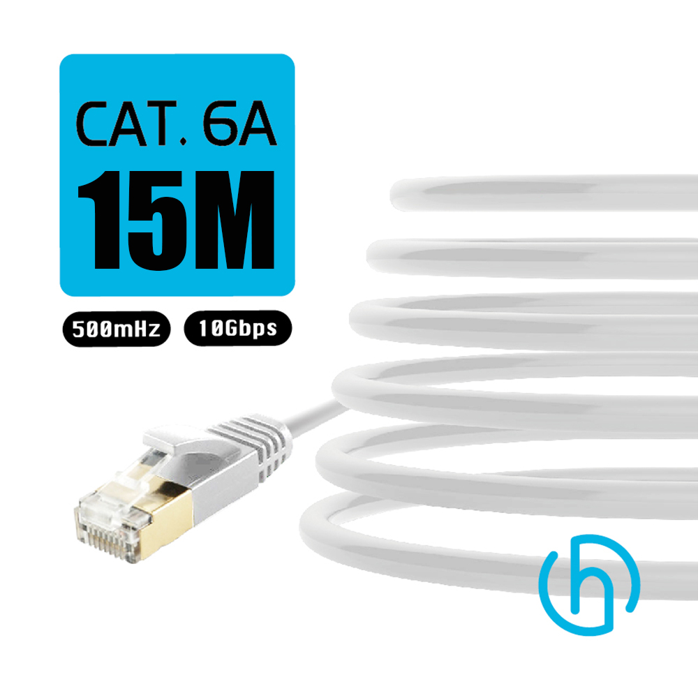 [HARK CAT.6A超高速工程級網路線15米(1入)
