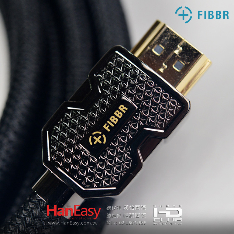 FIBBR Snowflake冰晶系列2.1鍍銀HDMI線