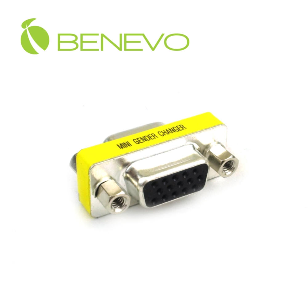 BENEVO VGA母對母迷你轉接頭 (BVGAFF)