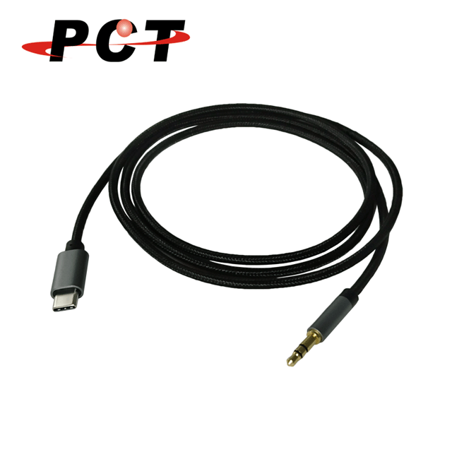 【PCT】USB Type-C對3.5mm音源轉接線(HI618-120)