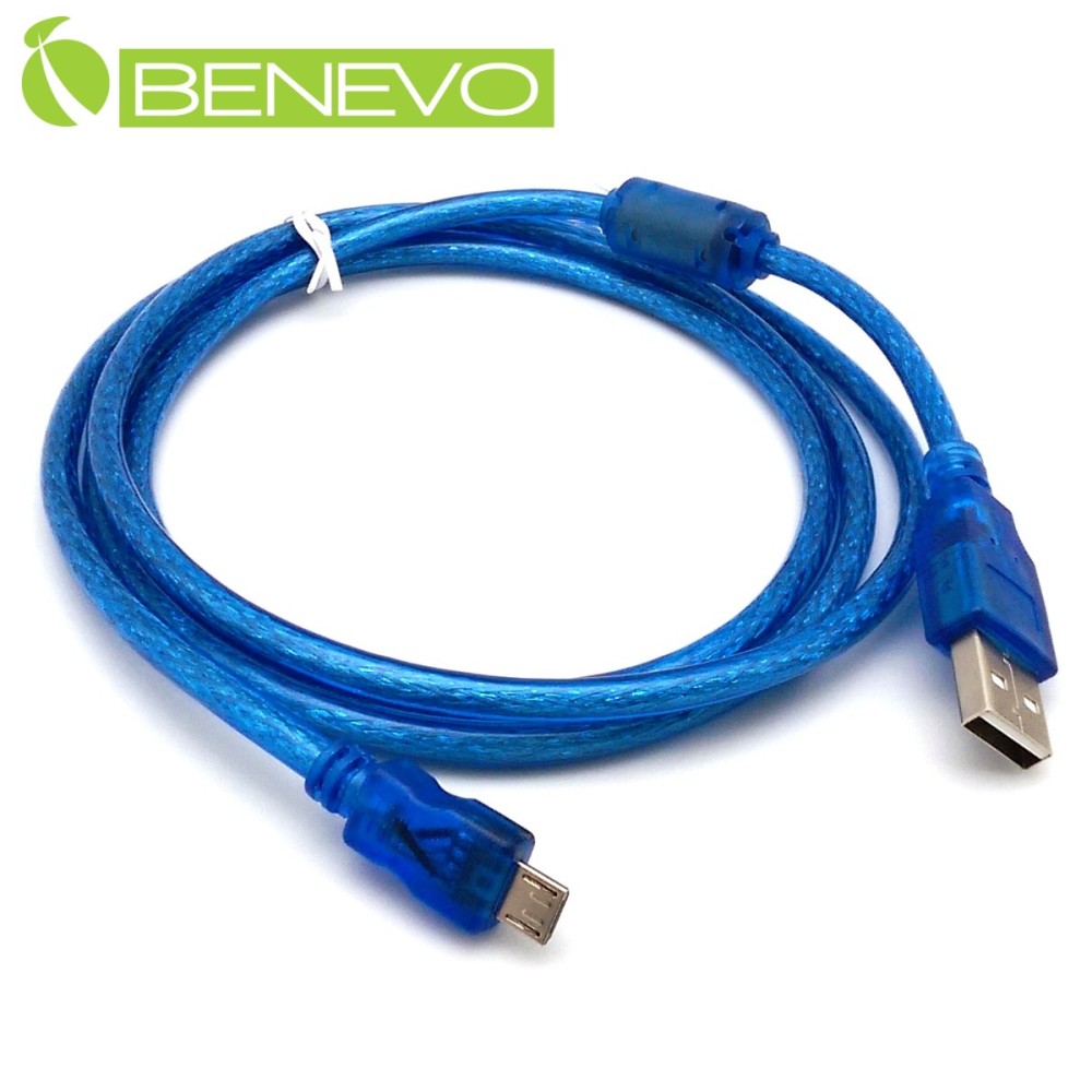 BENEVO 1.5M USB2.0 A公-Micro USB公 高速傳輸連接線