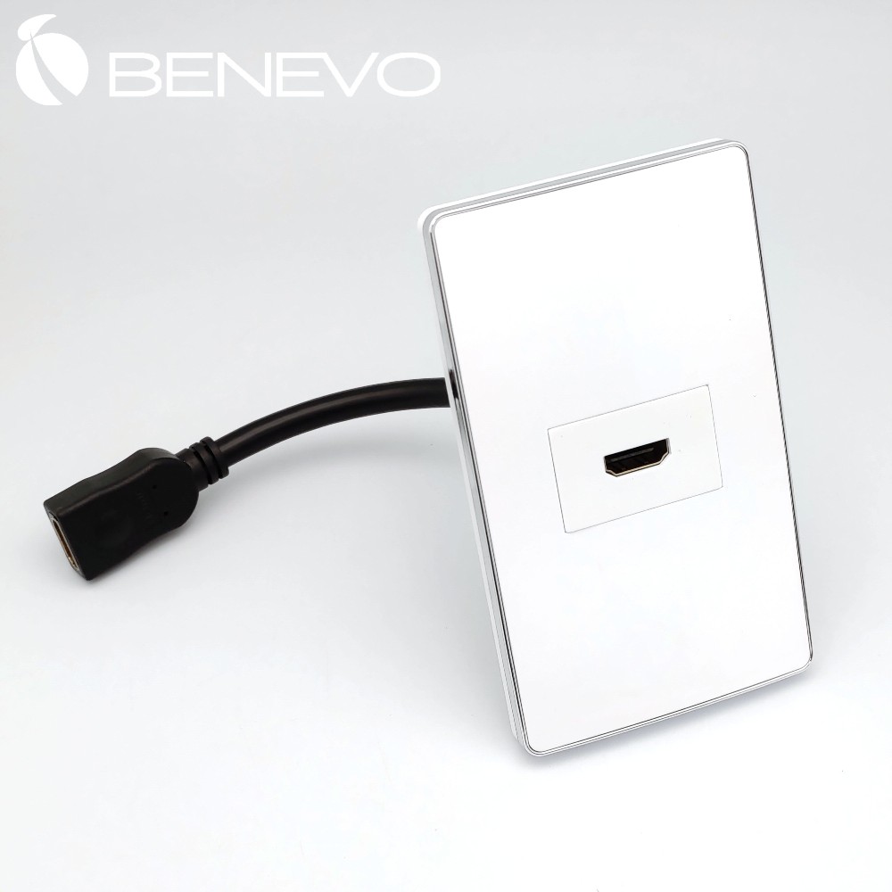 BENEVO嵌入面板型 帶線HDMI插座