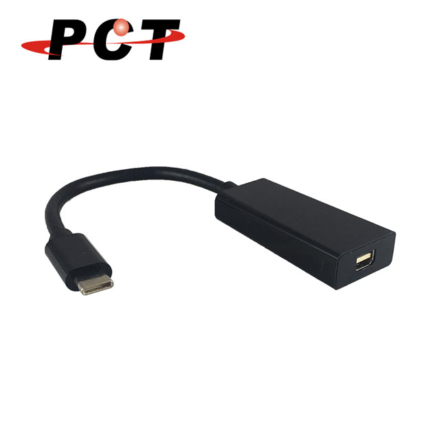 【PCT】USB Type-C 轉 Mini DisplayPort 轉接器(UP311M-12)