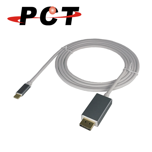 【PCT】USB Type-C 轉 DisplayPort 轉接線(UP180-32)