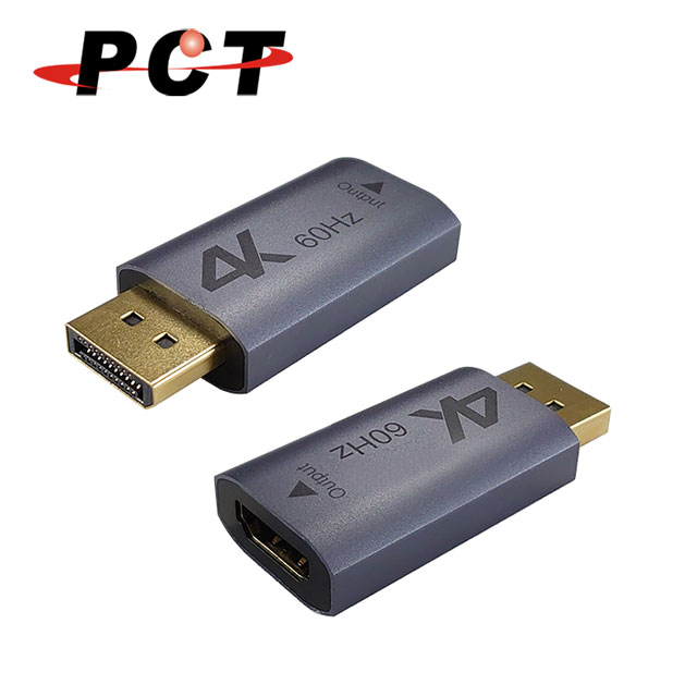 【PCT】DisplayPort公轉HDMI母 轉接頭(PH12-1)