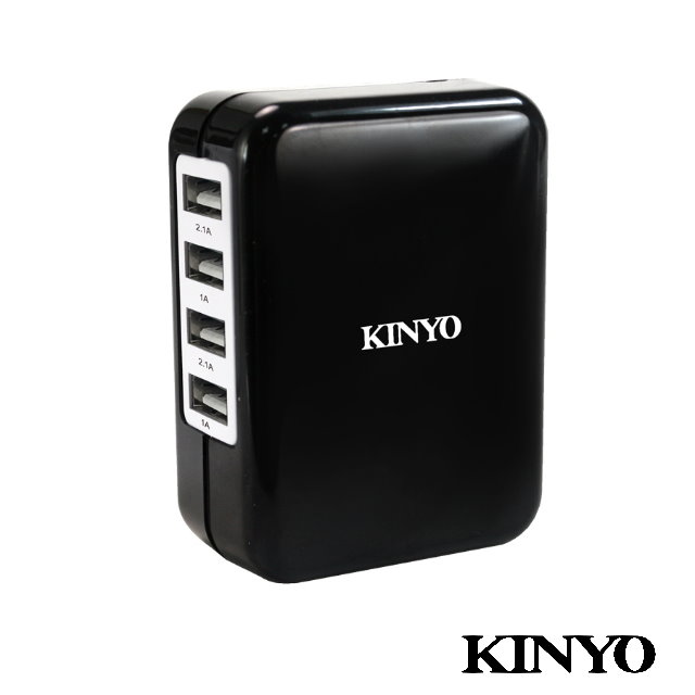 KINYO 4USB急速充電器CUH34
