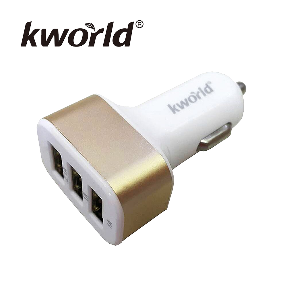 廣寰Kworld 3.4A USB車充CAR-C11