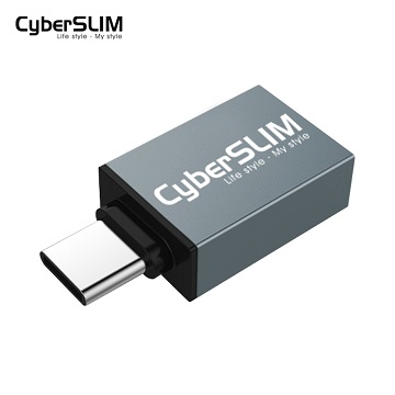 CyberSLIM USB3.1 Type-C to usb3.0 OTG轉接頭