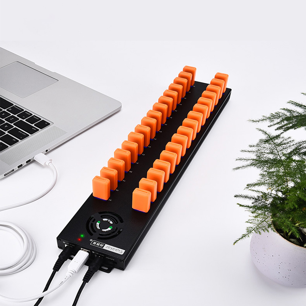 【易控王】工業級 USB2.0 32埠集線器 32Port Hub(40-732-06)