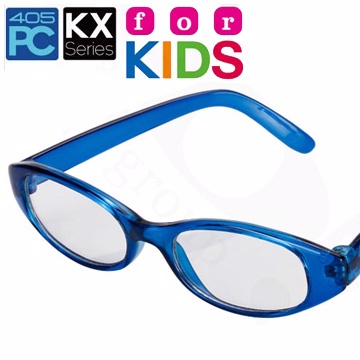 405PC UVGLAS-KX系列 孩童專用抗藍光防護眼鏡-藍色