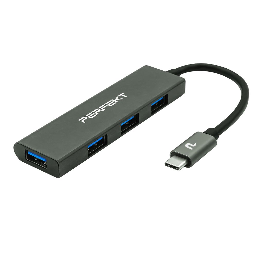 PERFEKT-USB-C 4口集線器