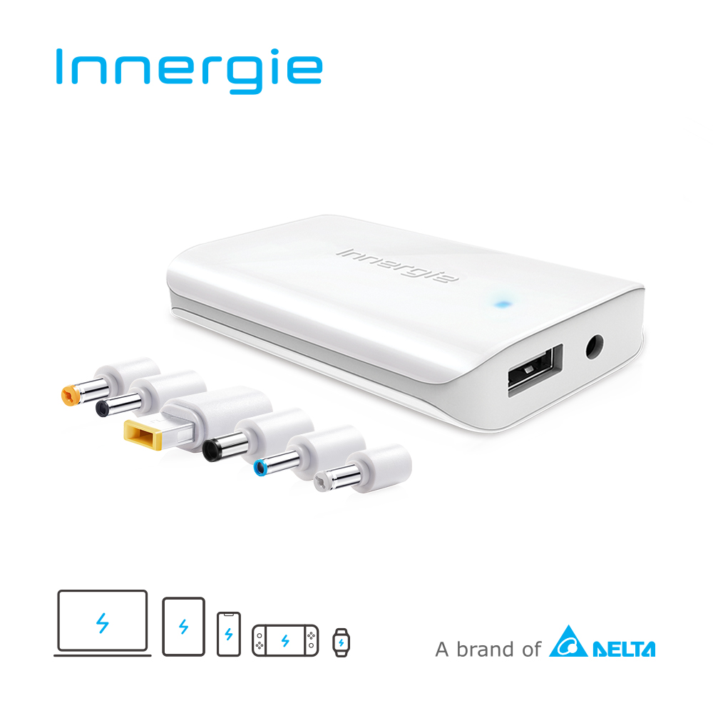 【Innergie】PowerGear 65 Pro 65瓦 輕巧型萬用電源充電器
